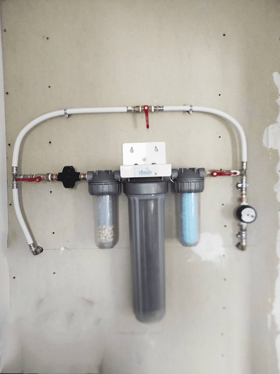 Filtre purificateur et vitaliseur d'eau Habitation Amilo - Système de  filtration et vitalisation de l'eau pour boire, se doucher, le jardin