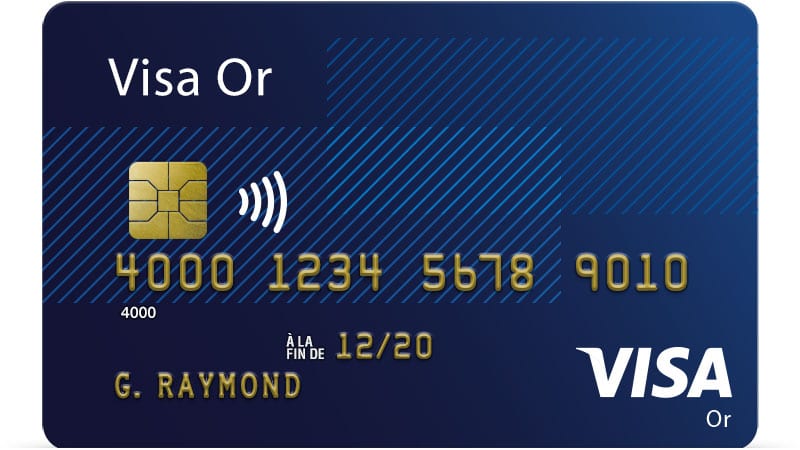 Carte bancaire Visa 1