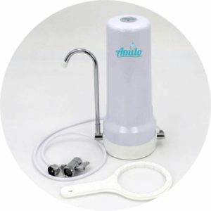 filtre amilo sur évier