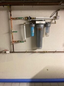 Installation de filtre Amilo à La hoube (67) 