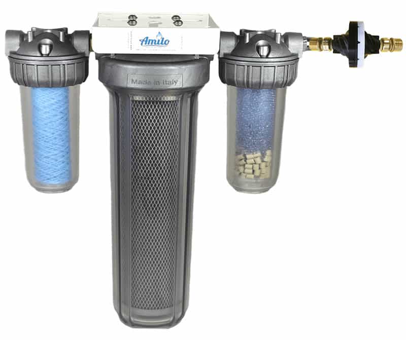 Filtration/Vitalisation de l'eau robinet maison - Filtre eau anti-calcaire  naturel puissant (Amilo)