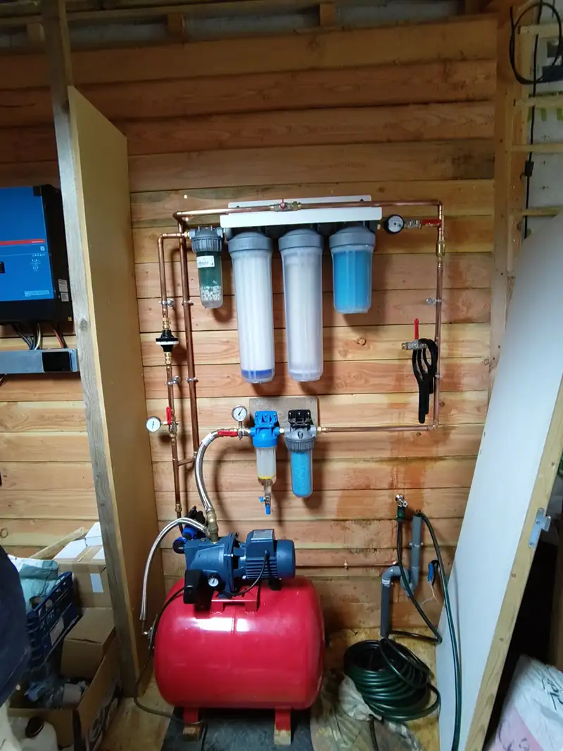 Potabilisation eaux hors réseau (source, puits, pluie)