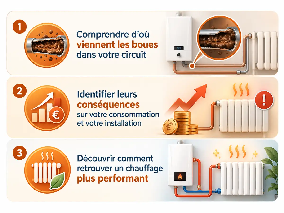 Comprendre l'origine des boues et leur impact sur votre budget