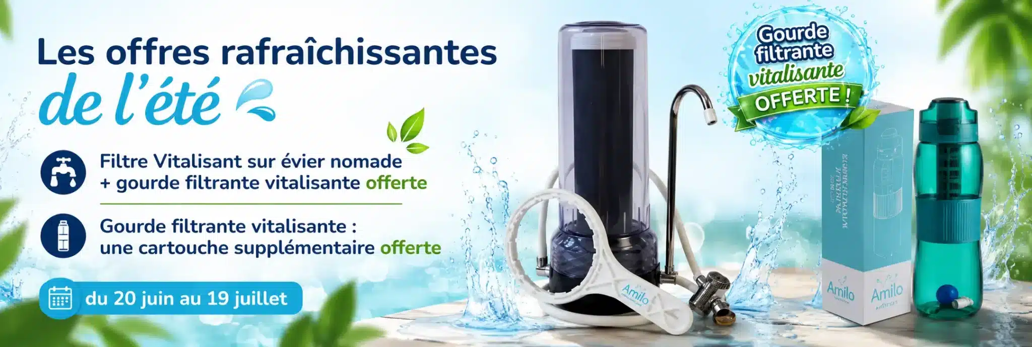 Offres spéciales Amilo du 20 juin au 19 juillet 2026
