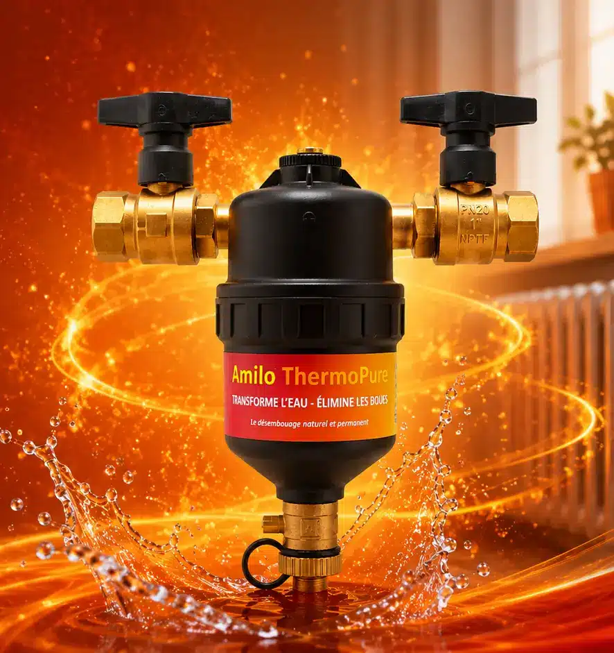 Amilo thermopure désemboueur de circuit de chauffage